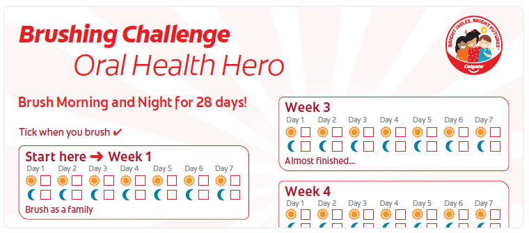 Brushing Challenge: Oral Health Hero